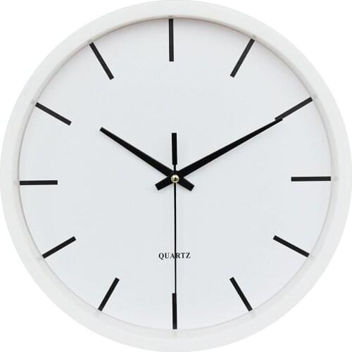 Large Outdoor Garden Wall Clock Big 12H Display Hanging Clock Quartz for Home Living Room Shop Cafe - 25cm