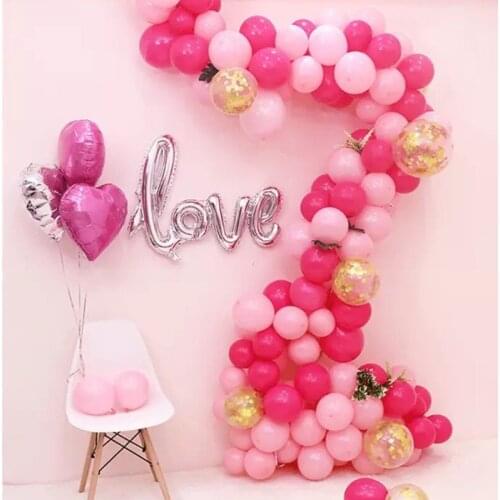 Transparent 5m Balloon Chain Tape Arch Connect Strip Durable Fastener for Decor