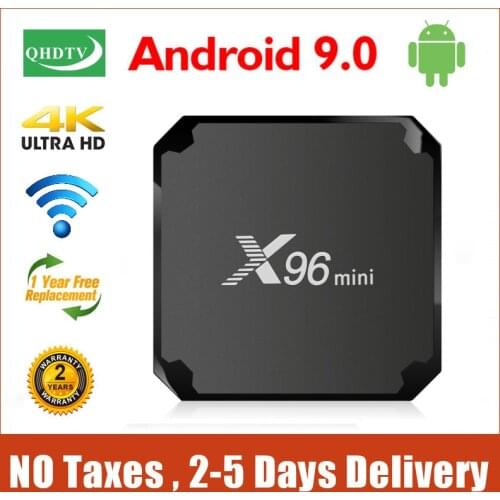 X96 Mini Smart Android 9.0 QHD TV Box 4K 1G 8G Amlogic S905W Quad Core 2.4G Wifi 2G 16G TV Box X96mini Tvbox Set top Box