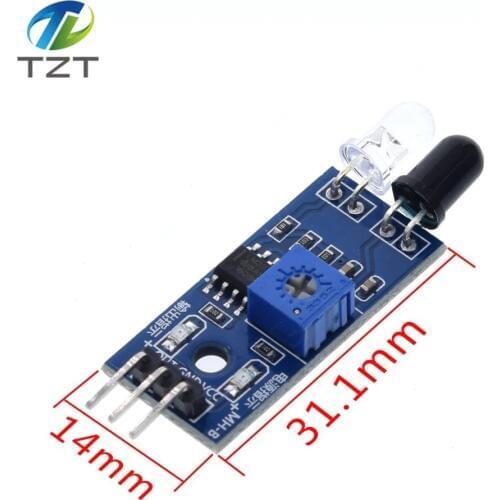 Smart Electronics New for Arduino Diy Smart Car Robot Reflective Photoelectric 3pin IR Infrared Obstacle Avoidance Sensor Module