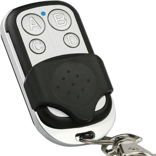 Universal access control security alarm Key Fob A Distance Remote Control 433MHZ Clone Fixed Learning Code For Gate Garage Door