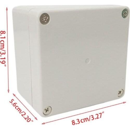 Waterproof Enclosure Case Electrical Junction Box Connector Terminal Wire Cable