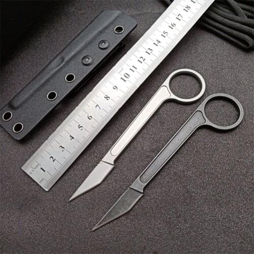 High Quality Pocket Tactical Gear Camping Hunting Knife Fixed Blade Karambit Outdoor Rescue Survival EDC Tool Utility