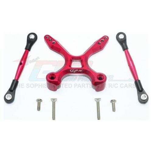 ALUMINIUM ALLOY REAR TIE RODS WITH STABILIZER -set - GT049R FOR 1/10 SCALE 4WD FORD GT4-TEC 2.0 83056-4