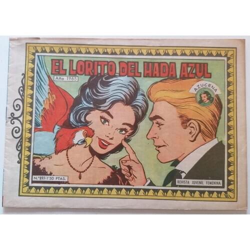 AZUCENA womens youth magazine N. 897, year 1965, ED. TORAY, 1ª edition, author ROSA GALCERAN