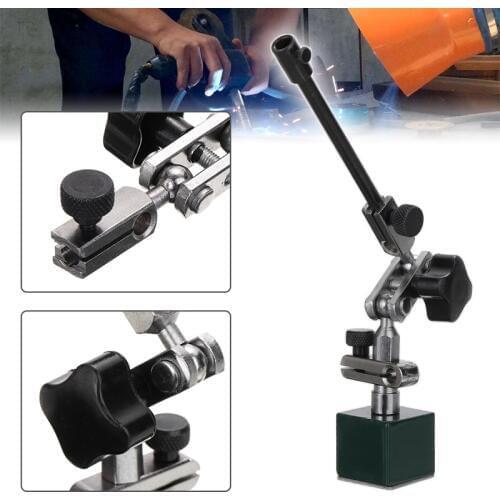1Pc Indicator Magnetic Base 215mm Level Dial Test Gauge Indicator Rotary Magnetic Stand Base Holder For Machine Tool