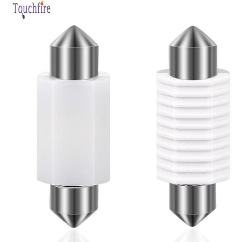 10cs C5W 31/36/39/41mm 3030 Ceramic LED Festoon Car Dome Interior Reading Light Map Bulb 12V/24V Canbus Error Free Wholesale