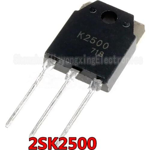 2PCS 2SK2500 TO3P K2500 TO-247 TO-3P Transistor