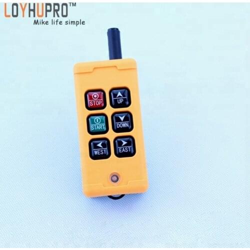 24V 220V 380V 415V 2 transmitters 1 receiver radio winch hoist remote control