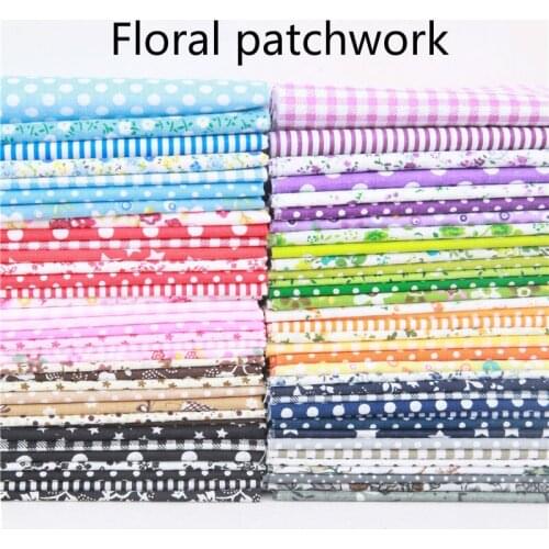 25x25cm High Quality 10 Style Charm Packs Patchwork Fabric Cotton Quilting Fabrics for Sewing DIY Handmade Cloth10 Color