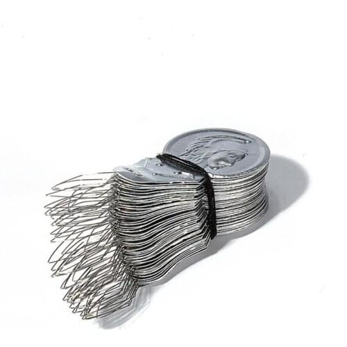 50 Pcs/Lot Bow Wire Needle Threader Hand Machine Stitch Insertion Tool For Hand Sewing Machines Sliver Thread Leading Tool