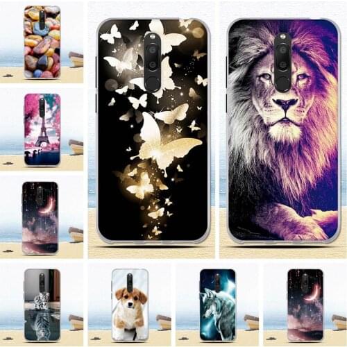 Cases for Meizu M6T Case 5.7" Cover Soft Silicone TPU Protective Cartoon Cute Painting Phone Back for Meizu M6T Case Coque