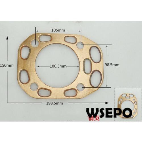 OEM Quality! Cylinder Packing/Copper Head Sealing Gasket for CC195 4 Stroke Small Water Cooled Diesel Engine