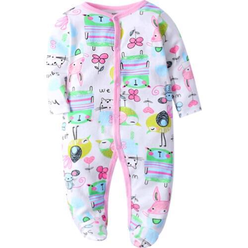 Summer Baby Rompers Spring Newborn Baby Clothes For Girls Boys Long Sleeve Jumpsuit Baby Clothing boy Kids Outfits