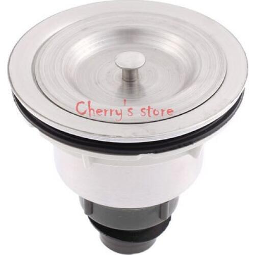 304Stainless Steel Kitchen Lift-out Basket Sink Strainer Drain 2PCS