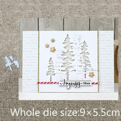 XLDesign Craft Metal Cutting Dies cut dies 3pcs trees decoration scrapbook Album Paper Card Craft Embossing die cuts