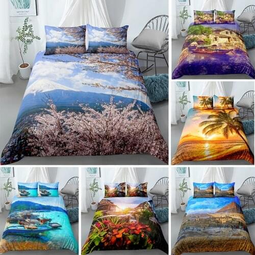 Fashion Bedding Set luxury Folowers Duvet Cover Pillowcase Full King Single Queen,Comforter bed sets