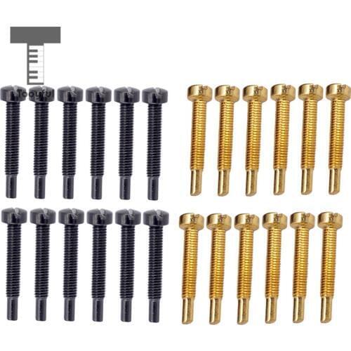 Pack of 20 Humbucker Double Coils Pickup Mounting Screws for Electric Guitar Replacement Parts
