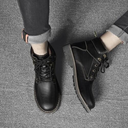 Footwear a top mens casual with hightop high men boots mens hot Sneaker Casual wear sneakers sports man flat causal for sale