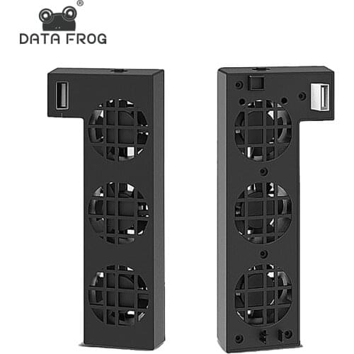 DATA FROG Ventilador Mini-fan For Xbox One X Portable base External Control Cooling Fan Cooler For Xbox One X Accessories