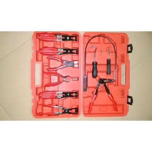 Wholesale Car Universal Automotive Tool Set 9pcs Flexible Hose Clamp Pliers Kit 5sets