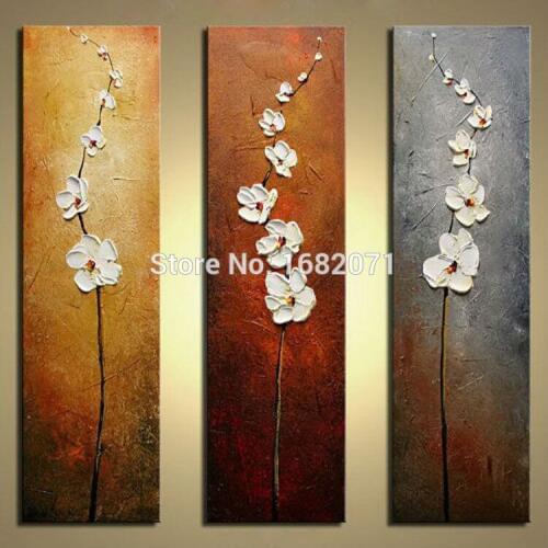 Hand-painted High Quality Abstract Flower Oil Painting On Canvas Handmade Impression Flowers Oil Painting For Hotel Decoration