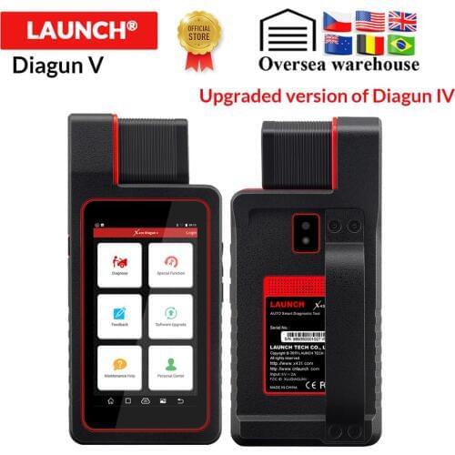 New Arrival LAUNCH X431 Diagun V car full system Diagnostic tool with 15 special functions OBD Code reader Scanner pk Diagun IV