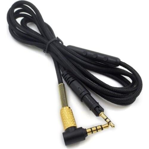 Replacement 3.5mm to 2.5mm Earphone Cable for Audio-Technica M50X M40X M70X Headset Audios Cord with Tuning Function