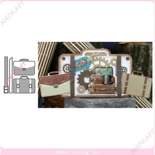 Plane Handbag Metal Cutting Dies for DIY Scrapbooking Photo Album Decorative Embossing PaperCard Crafts Die2020