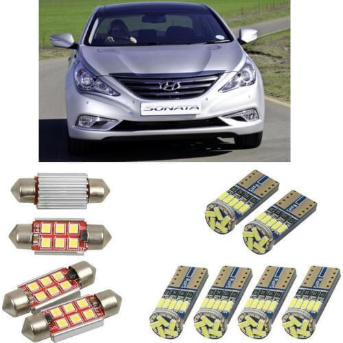 Interior led Car lights For Hyundai sonata 6 yf sedan bulbs for cars License Plate Light