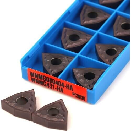 WNMG080404 WNMG080408 HA PC9030 high quality carbide Inserts External Turning Tool CNC lathe Tools Turning Inserts
