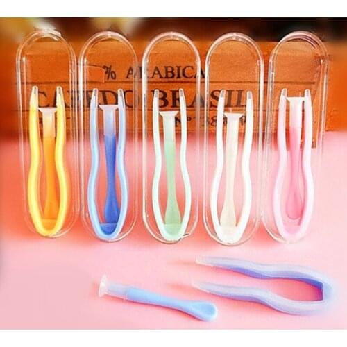 100sets/lot 3 in 1 kit Companion boxes tweezers stick clipper