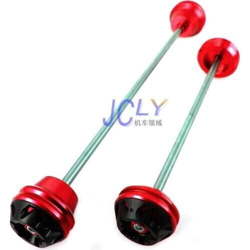 Motorcycle Accessories refitting front and rear wheel anti falling ball protective glue For GSX-S1000 GSX-S 1000 2015-2016