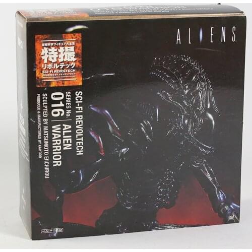 Revoltech NO.016 Alien Warrior NO.018 Alien Queen 6" Action Figure Collection