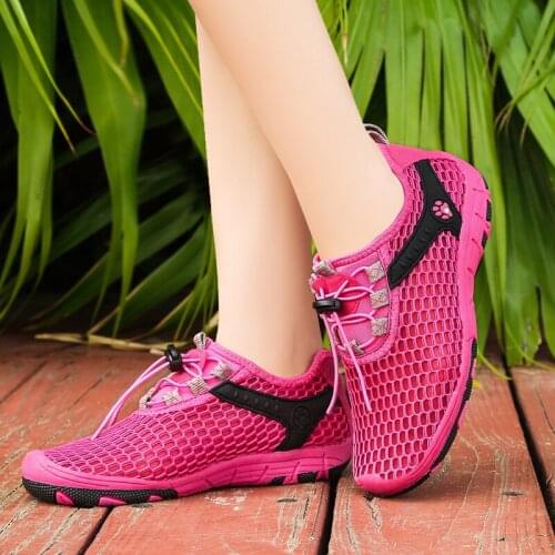 Shoes for Women Sneakers Men Fashion Running Summer Mesh Cloth Breathable Lovers River Shoes