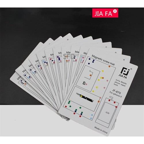 Magnetic Screw Mat Work Guide Pad for iphone 4/4S/5/5S/6/6P/6S/6SP Professional Plate Repair Tools for iphone 8plus Memory Board