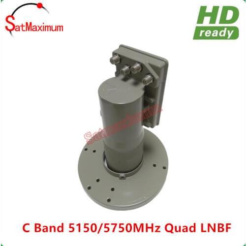 High gain C band LNB Quad Output one cable solution C Band LNBF