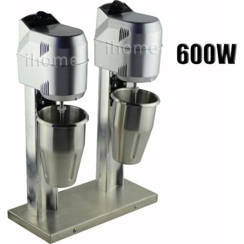 High Quality Professional Double Head Commercial Milk Shake Shaker Machine to Mixer Milk Foam Use for Hotel Restaurant Shop Bar