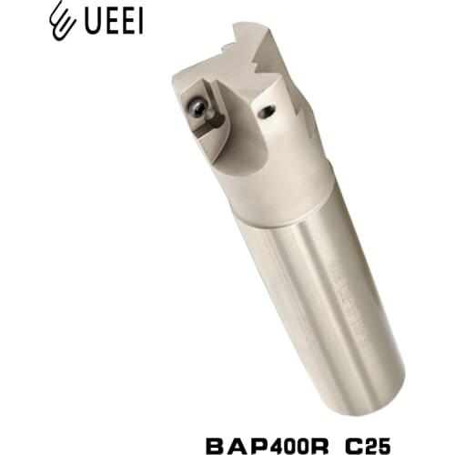 1pcs C25-25 26 30-150 200 250 300-2T 2flute length 150mm 200mm 250mm 300mm BAP400R Milling Cutter Holder