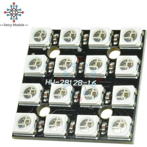 16 Bits LED RGB Lamps WS2812B 5050 RGB LED With Integrated Drivers For Arduino