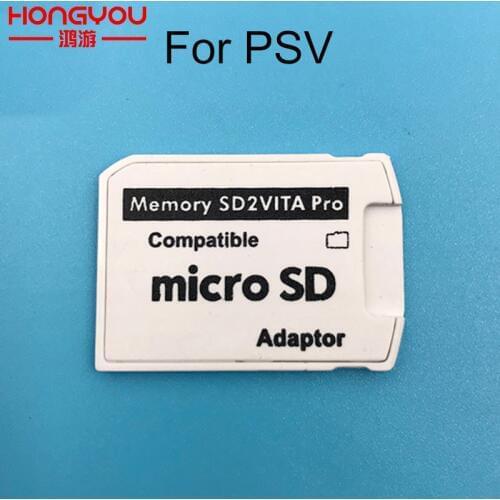 5Pcs For PSVita Game Card1000/2000 PSV Adapter 3.60 System SD Micro SD card Version 5.0 SD2VITA For PS Vita Memory TF Card