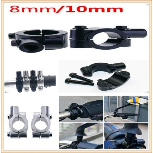8MM 10MM Motorcycle RearView Mirror Holder Adapter Base code for Kawasaki Z1000 ZX10R ZX12R ZX6R ZX636R ZX6RR ZX9R