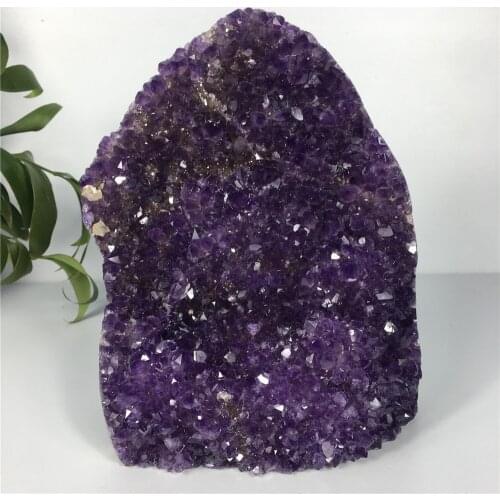 Amethyst Natural Specimen Raw Quartz Purple Crystal Healing Stones Home Decoration Crafts Gift Cluster
