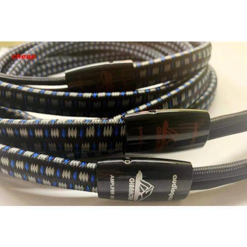 Free shipping--Gibraltar speaker cable with 72V DBS silver Banana plug