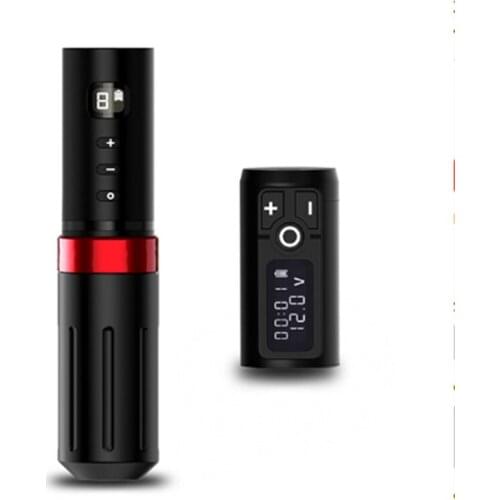 Wireless Tattoo Machine Pen kit Powerful Brushless Motor 1950mah Battery Pack Portable Professional Tattoo Equipment