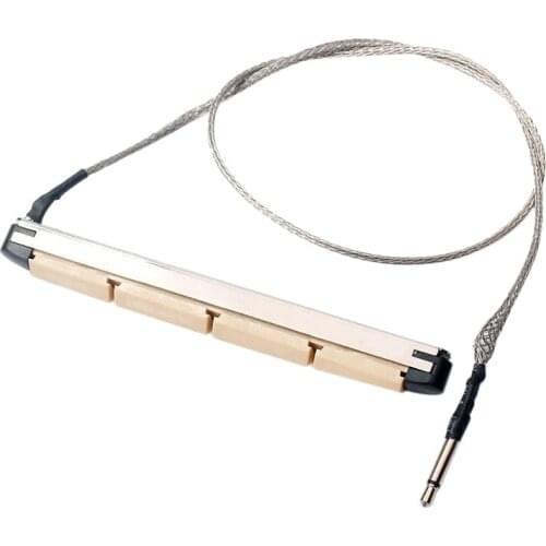 Dropship-Transducer Pickup Piezo Suit for 4-String Acoustic Bass Guitar