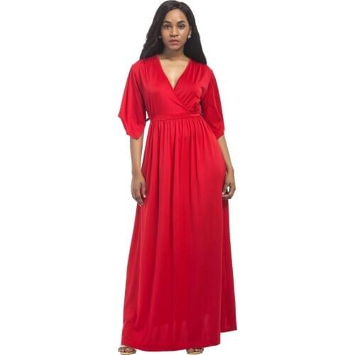 Hot Sale New Fashion Comfortable Sexy Pregnant Women XL European and American Dresses