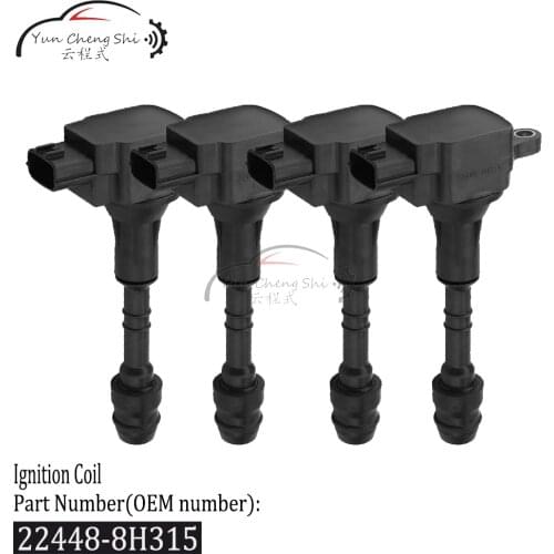 Ignition Coil 22448 8H315 8H314 8H300 8H310 8H311 C1398 For NISSAN SENTRA ALTIMA TEANA X-TRAIL X TRAIL T30 T31 PRIMERA 2.0 2.5 L