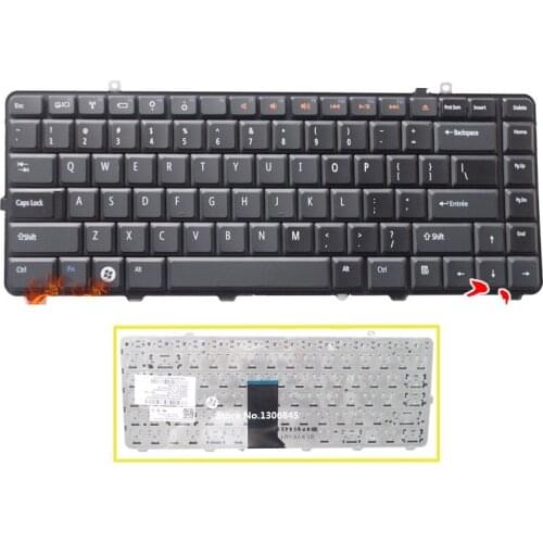 SSEA New US Keyboard For DELL Studio 1535 1536 1537 1435 1555 PP24L PP39L PP33L laptop black Keyboard
