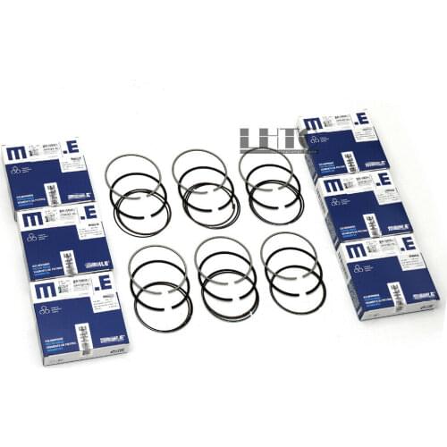 6x Piston Rings Set New Version by Mahle 03H198151D/ 95810392600 For VW Passat CC Touareg Cayenne 3.6L VR6